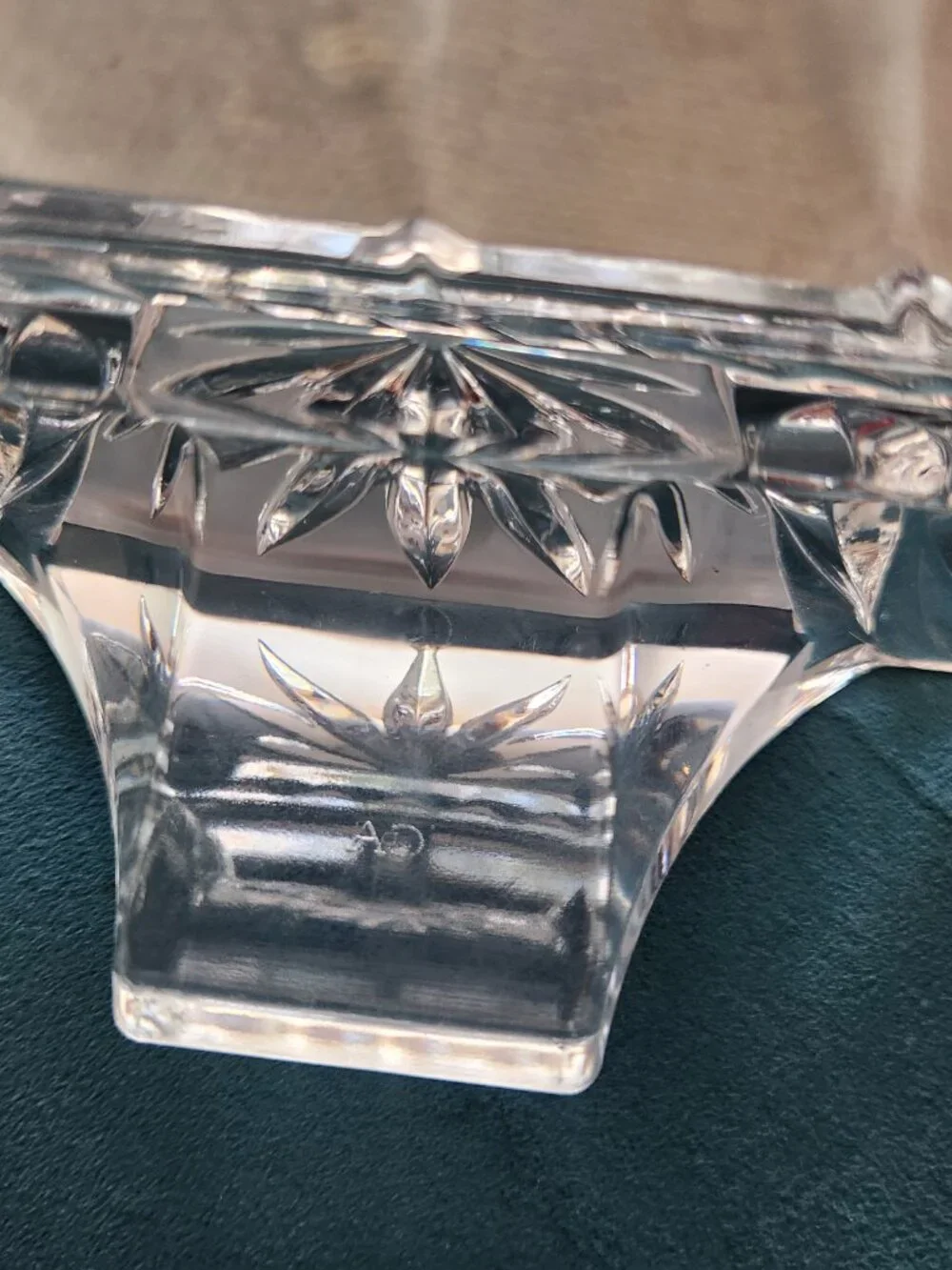 Cristal D'Arques Accents CARTHAGE ~ 9x11